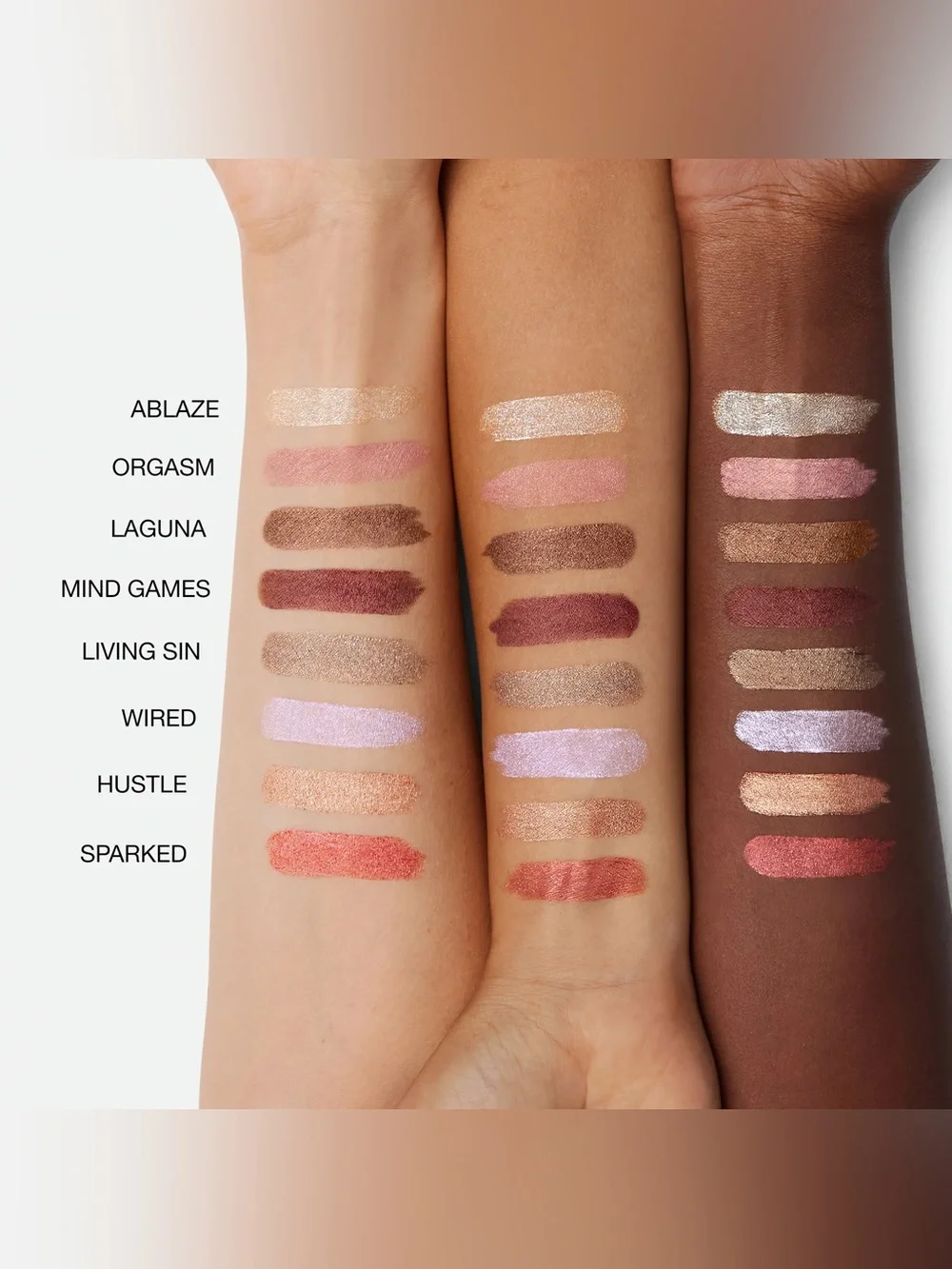 NARS swipe shade